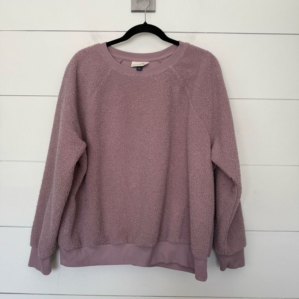 Universal Thread Women’s XL Mauve Sherpa Sweatshirt